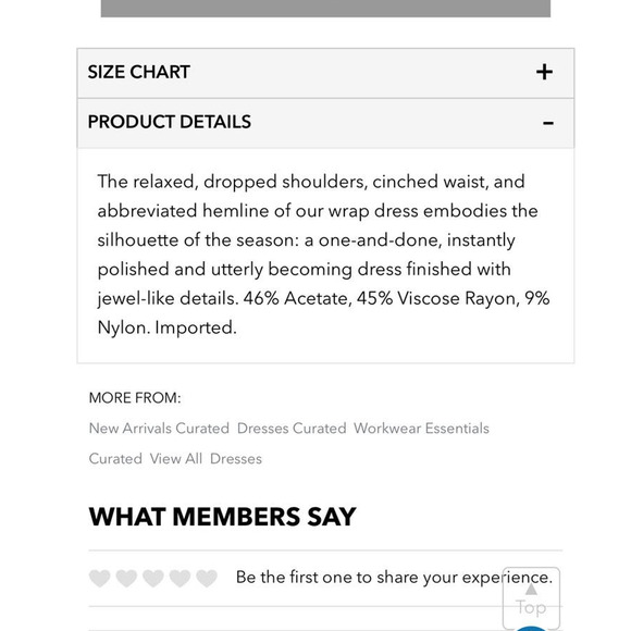 NEW VInce Plus Size Extended Shaped Collar Long Sleeve Wrap Dress Beige Size 22 - Picture 6 of 7